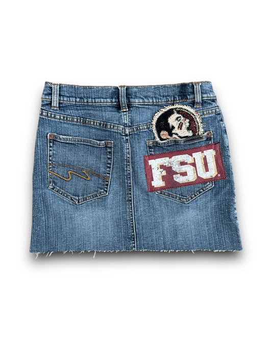 FSU Denim Skirt