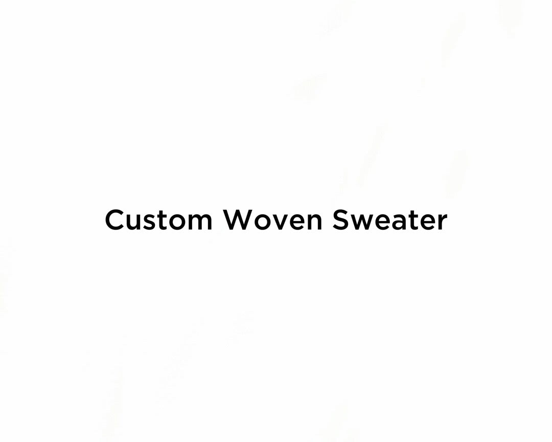 Custom Woven Sweater