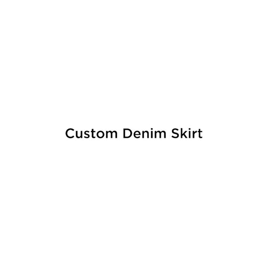 Custom Denim Skirt