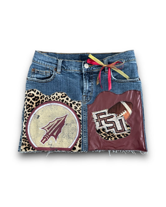 FSU Denim Skirt