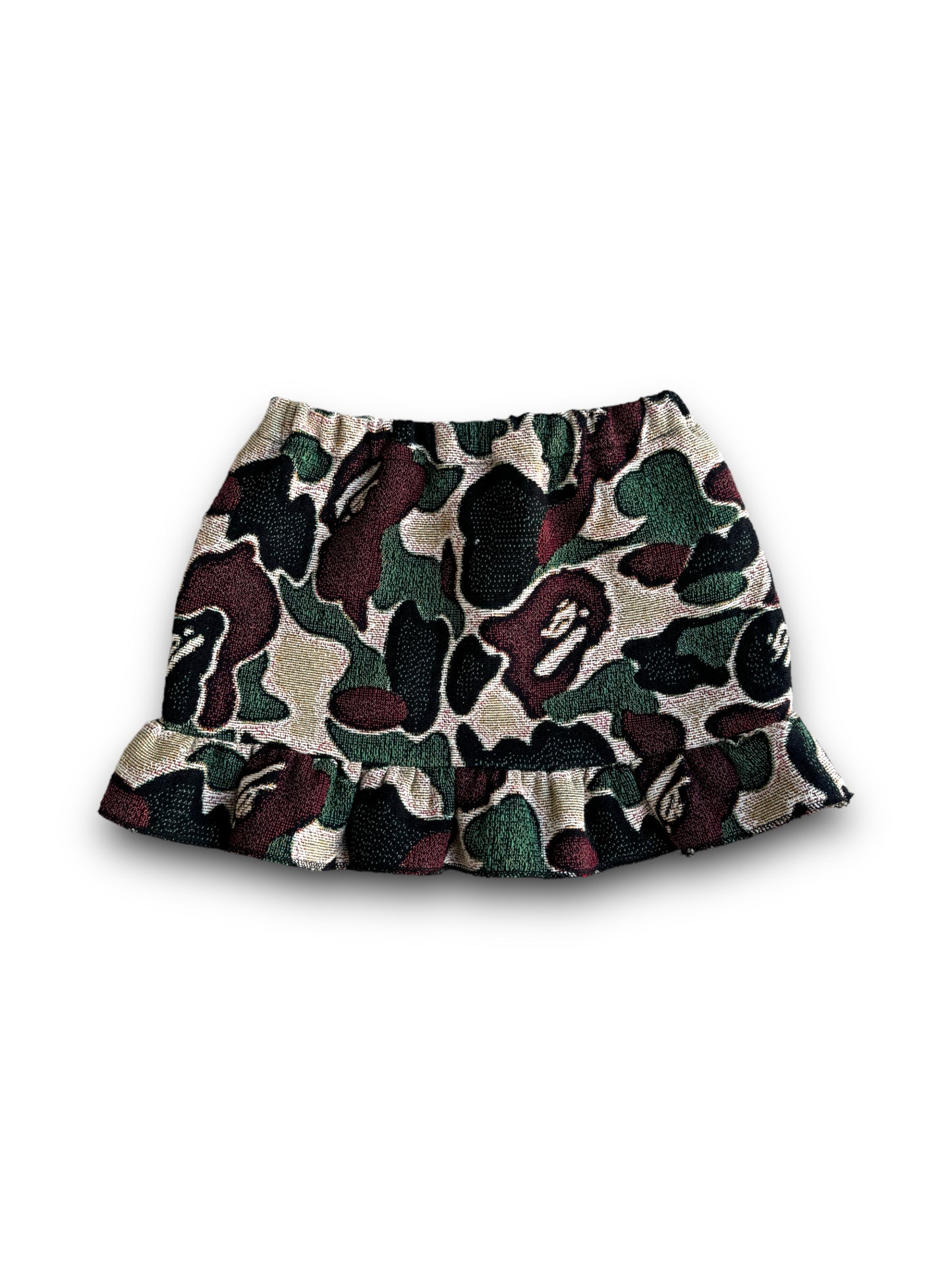 Bape Ruffle Mini Skirt